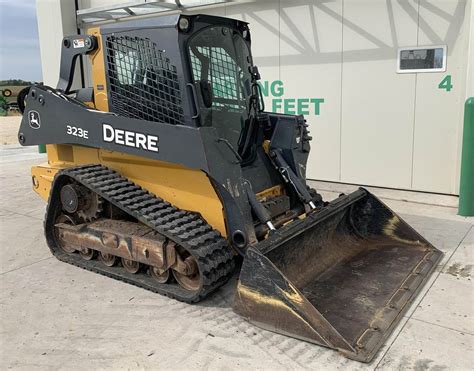 deere 323e skid steer|john deere 323e high flow.